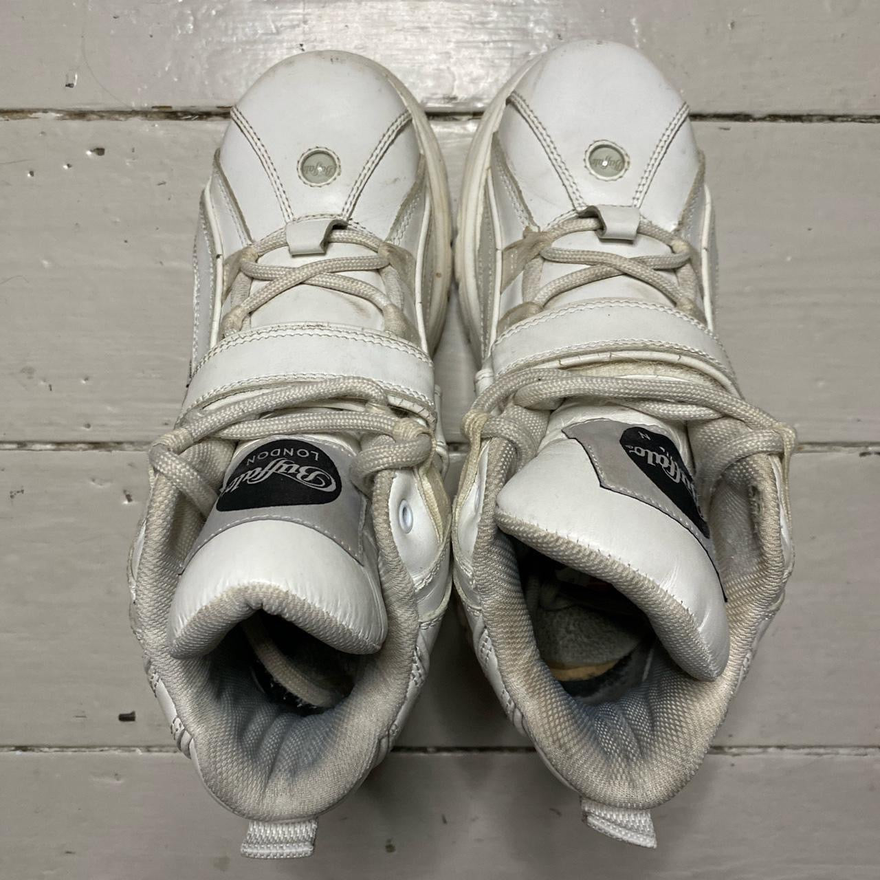 Buffalo White High Boots (UK 7)