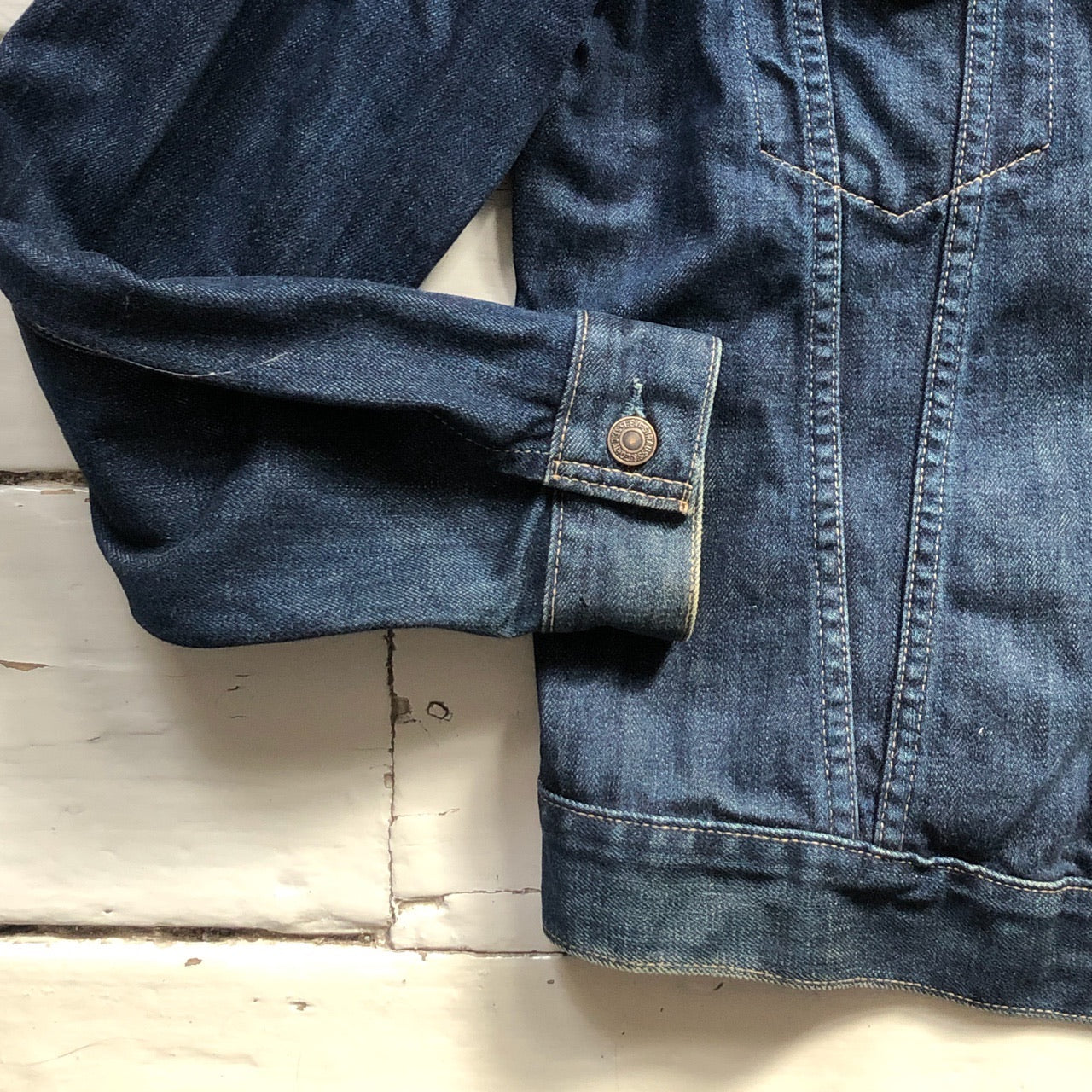 Levis Stonewash Denim Jacket (XL)
