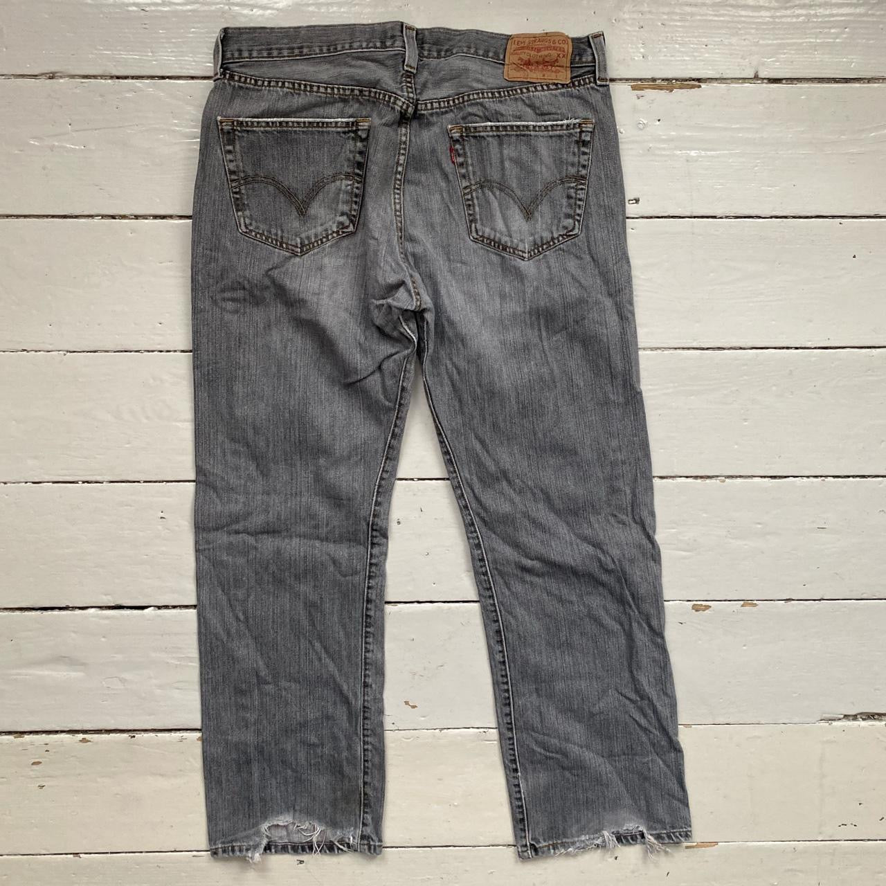 Levis 501 Grey Jeans (36/30)
