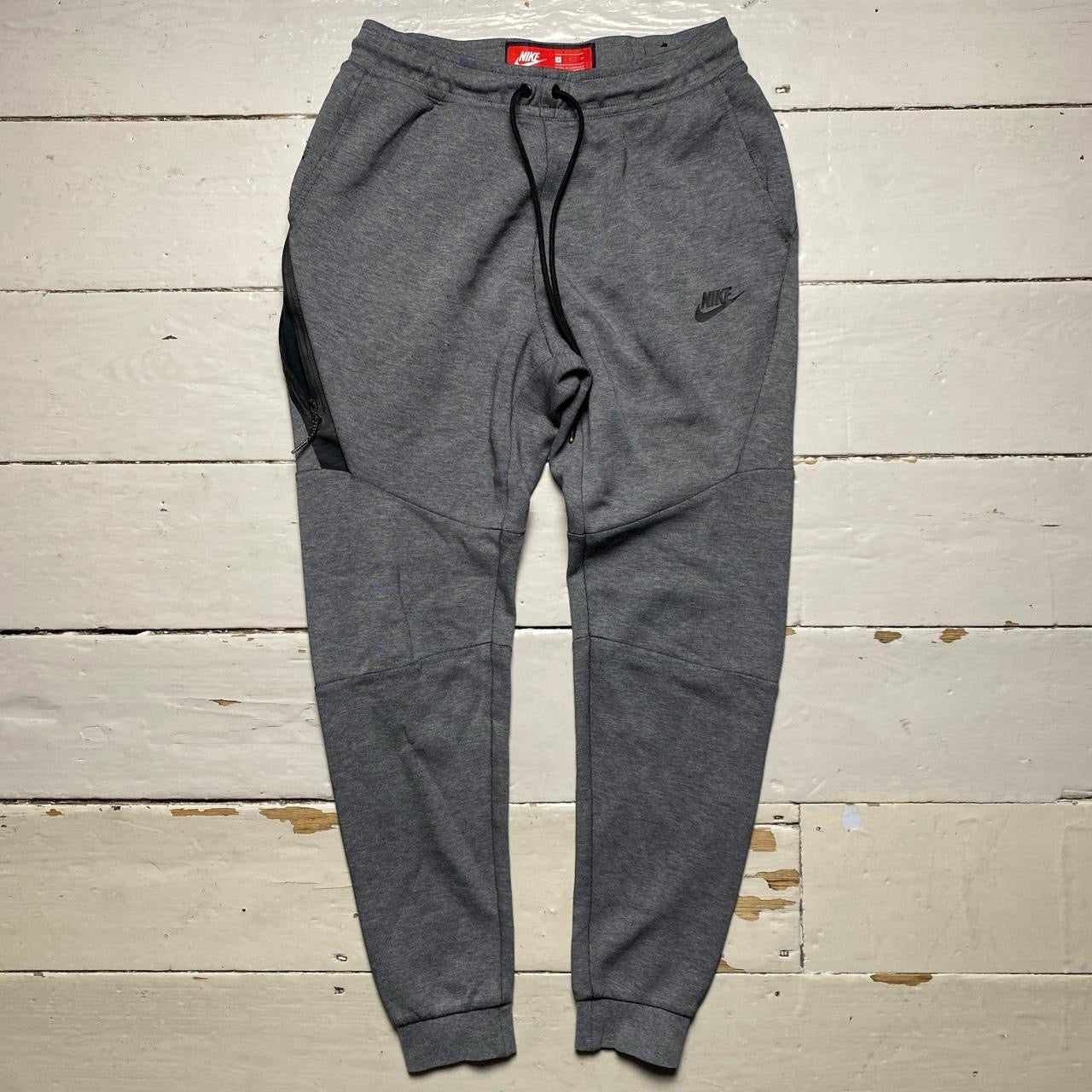Nike Tech Fleece Grey Bottoms (Small)