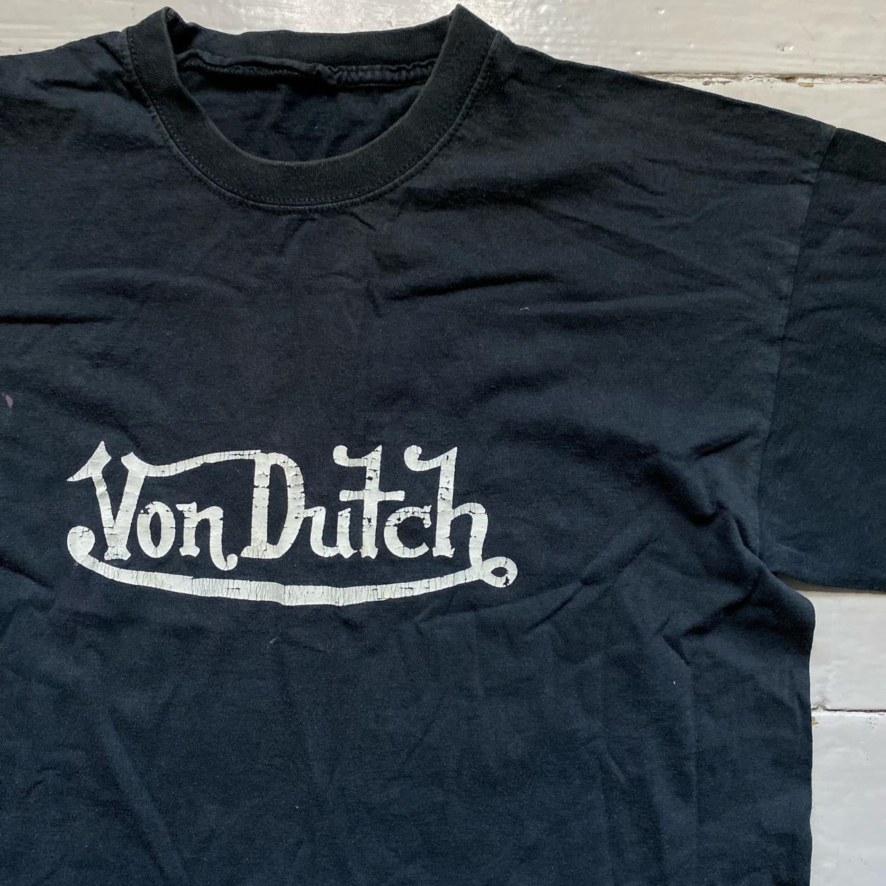 Von Dutch Black T Shirt (Medium)