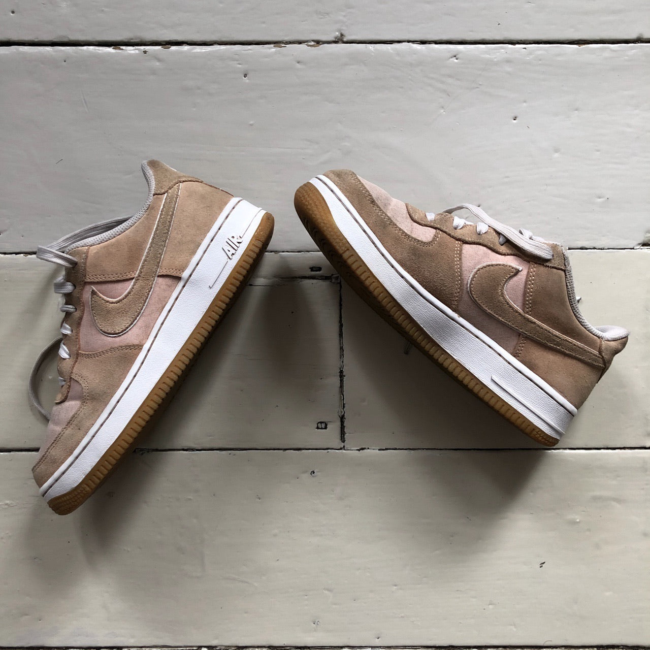 Nike Air Force 1 Pink Suede (UK 5)