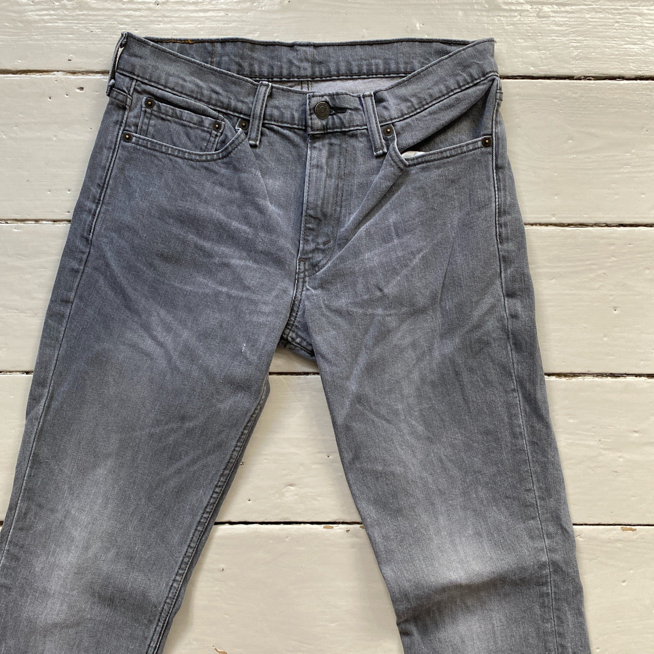 Levis 511 Grey Slim Jeans (32/31)