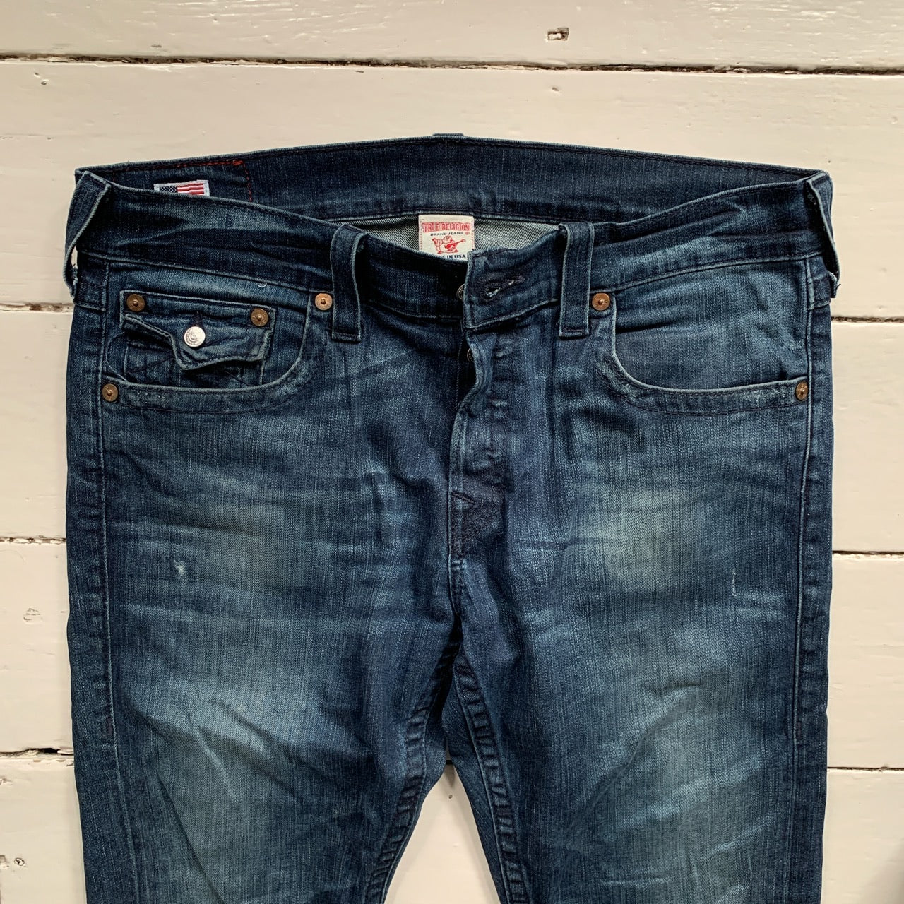 True Religion Slim Fit Zach Jeans (36/34)