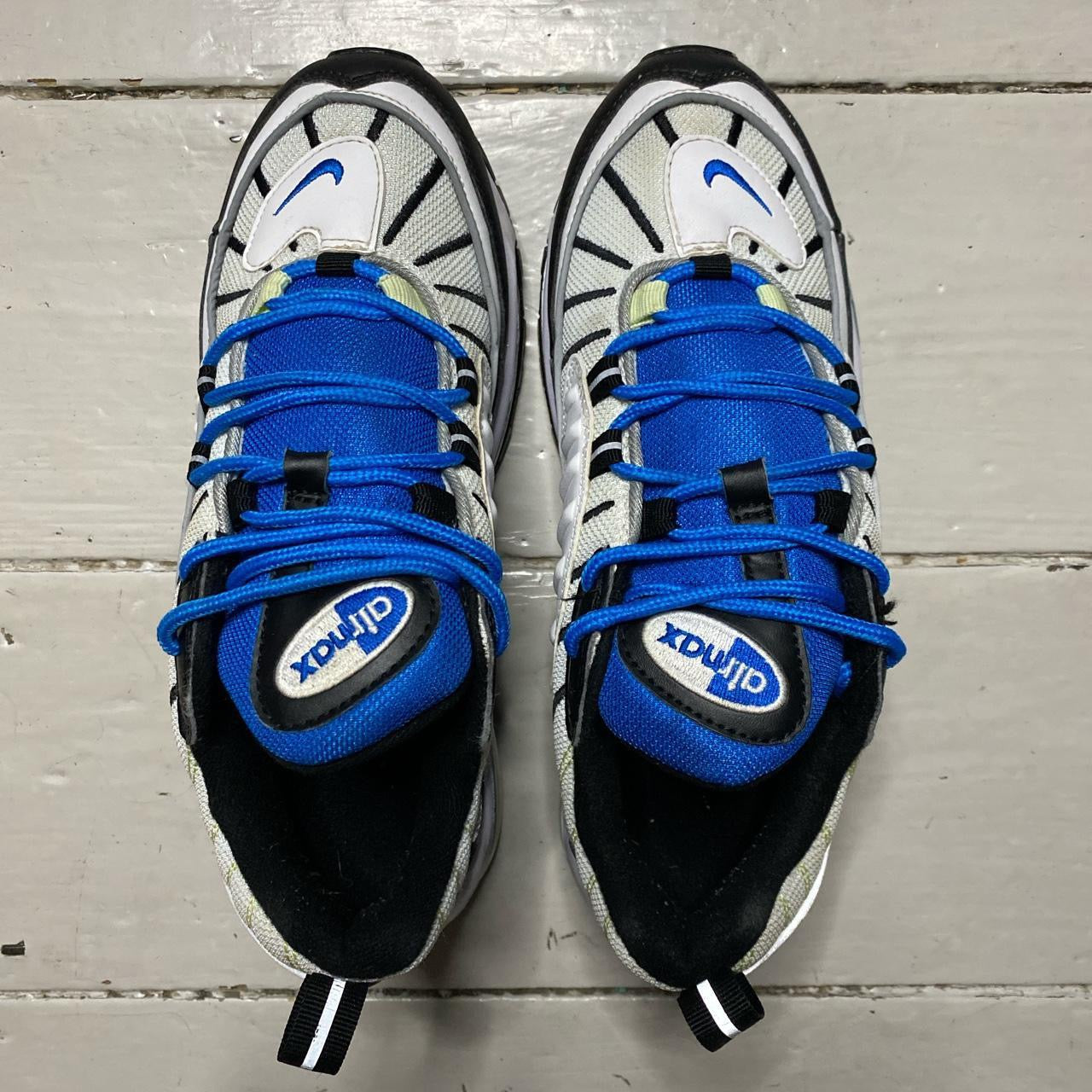 Nike Air Max 98 White Racer Blue (UK 7)