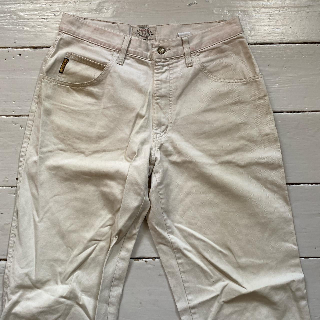 Armani Vintage Light Khaki Jeans (34/30)