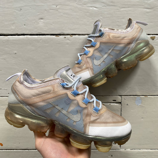 Nike Vapormax 2019 Beige and White (UK 4)
