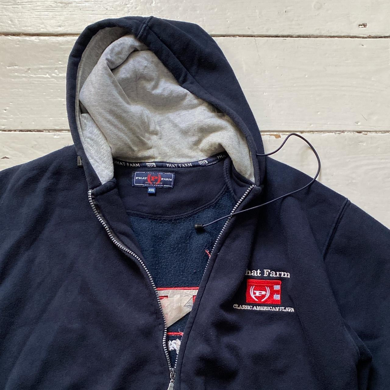 Phat Farm Navy Hoodie (XXL)