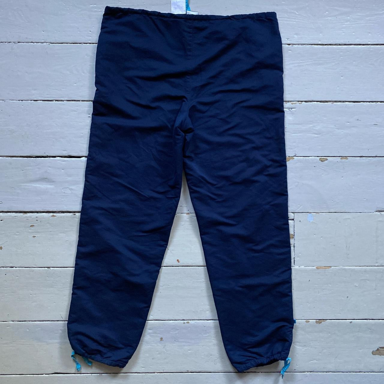 Nike Vintage Swoosh Navy Shell Bottoms (UK 8-10)