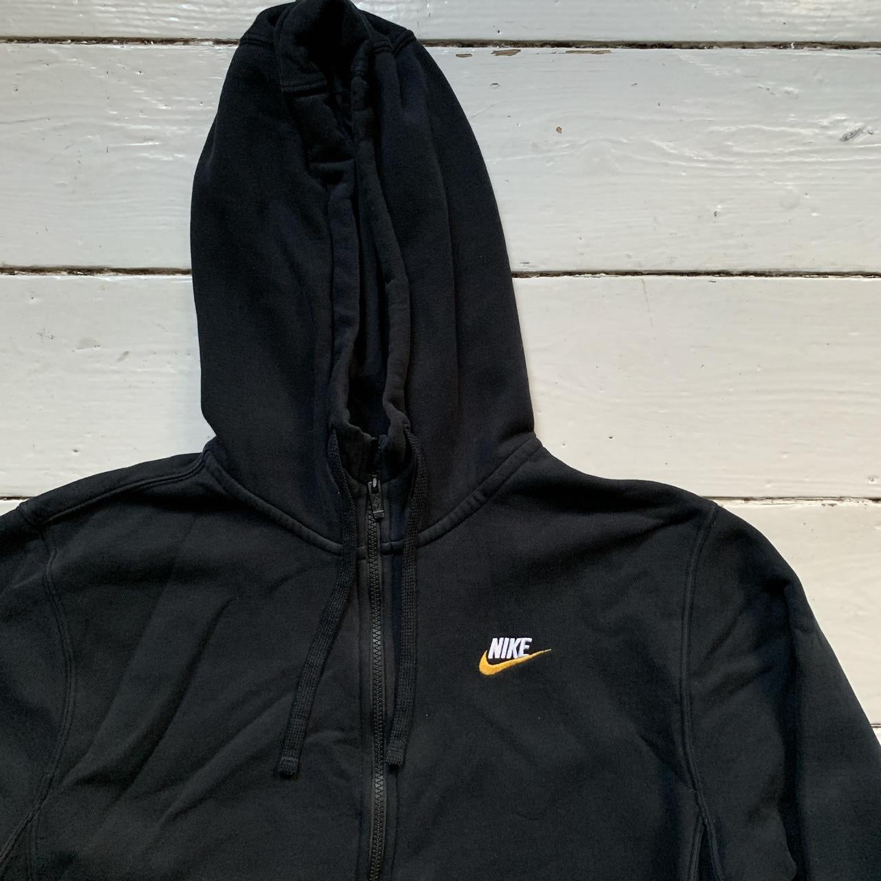Nike Swoosh Black Hoodie (Small)
