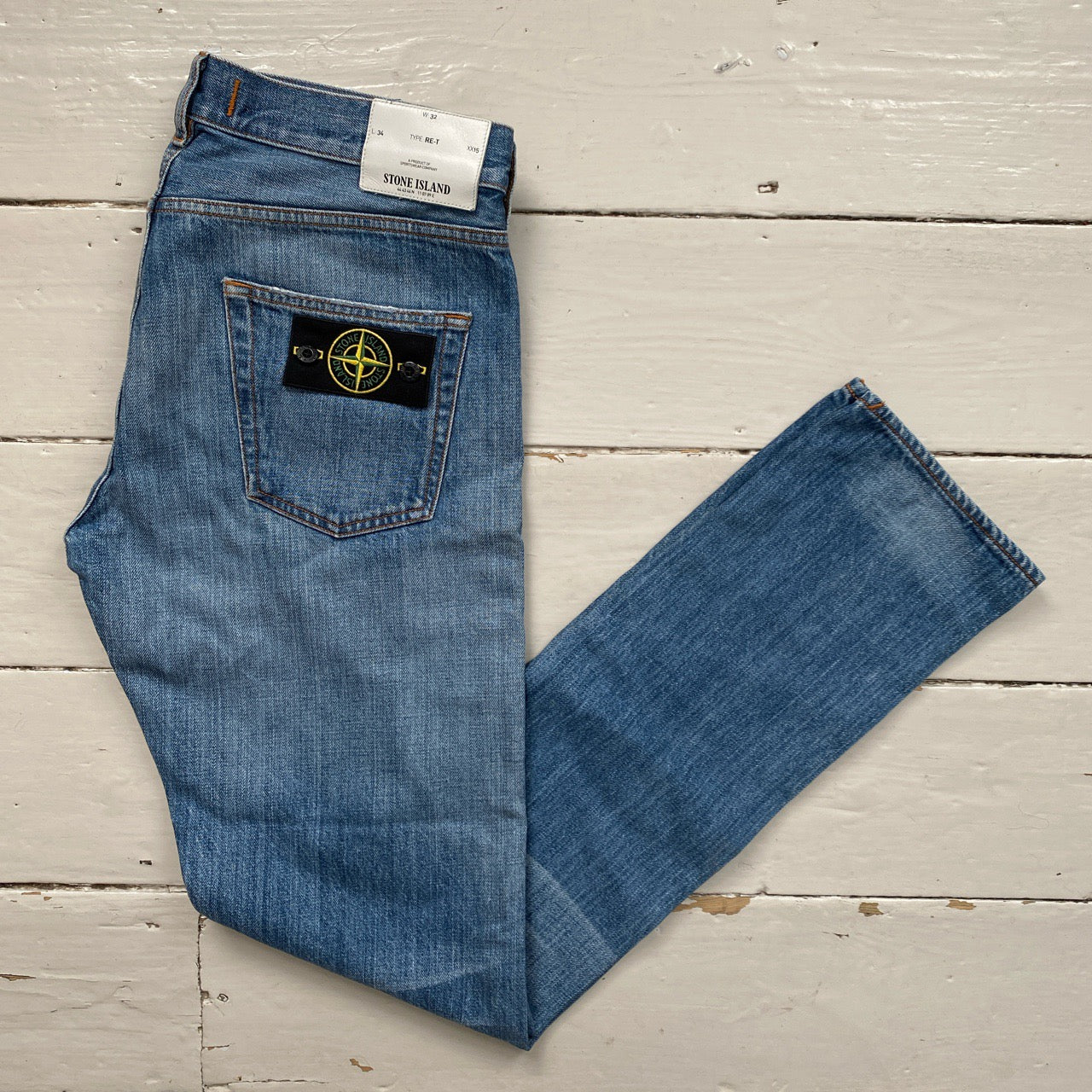 Stone Island Light Blue Jeans (32/34)