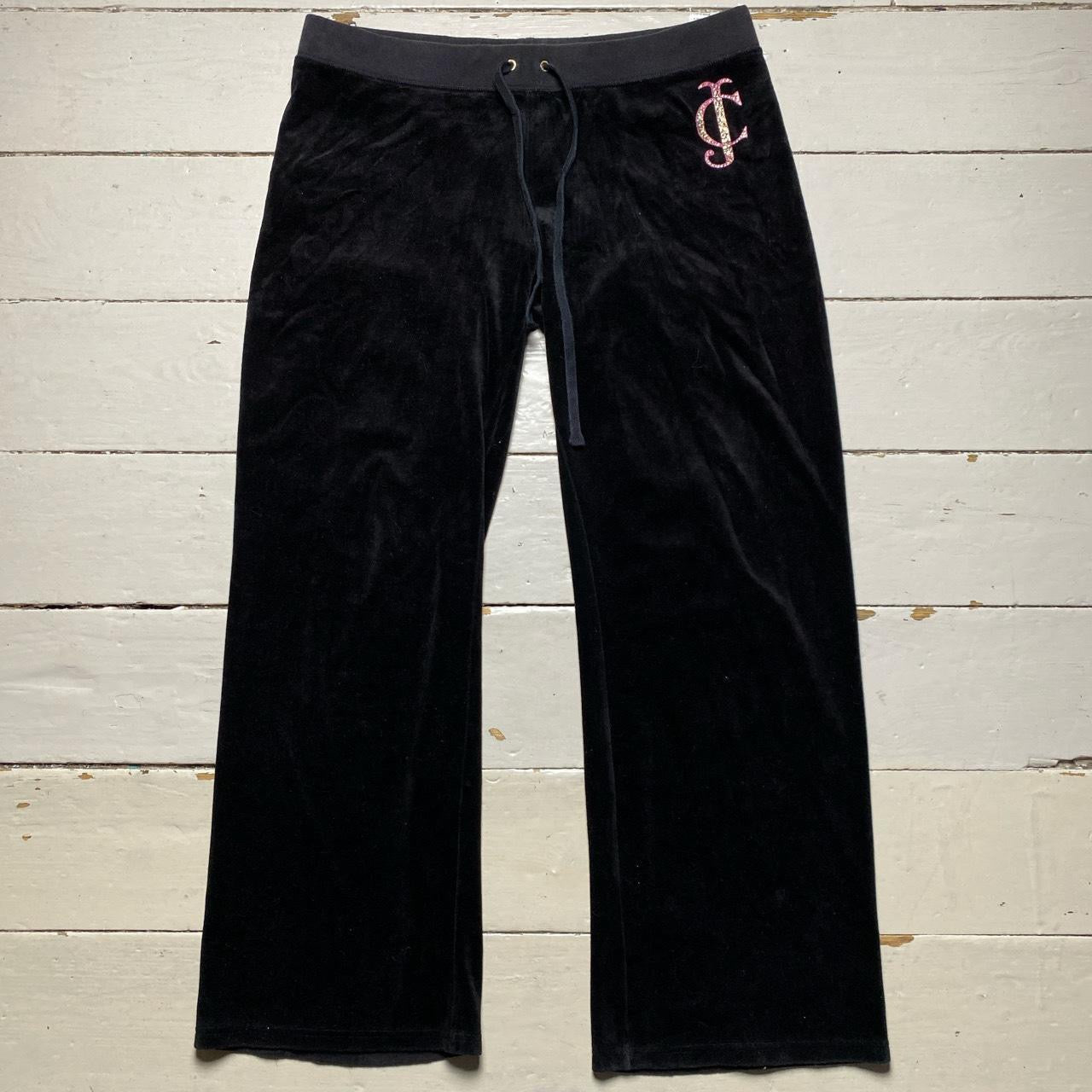 Juicy Couture Velour Black Tracksuit (XL)