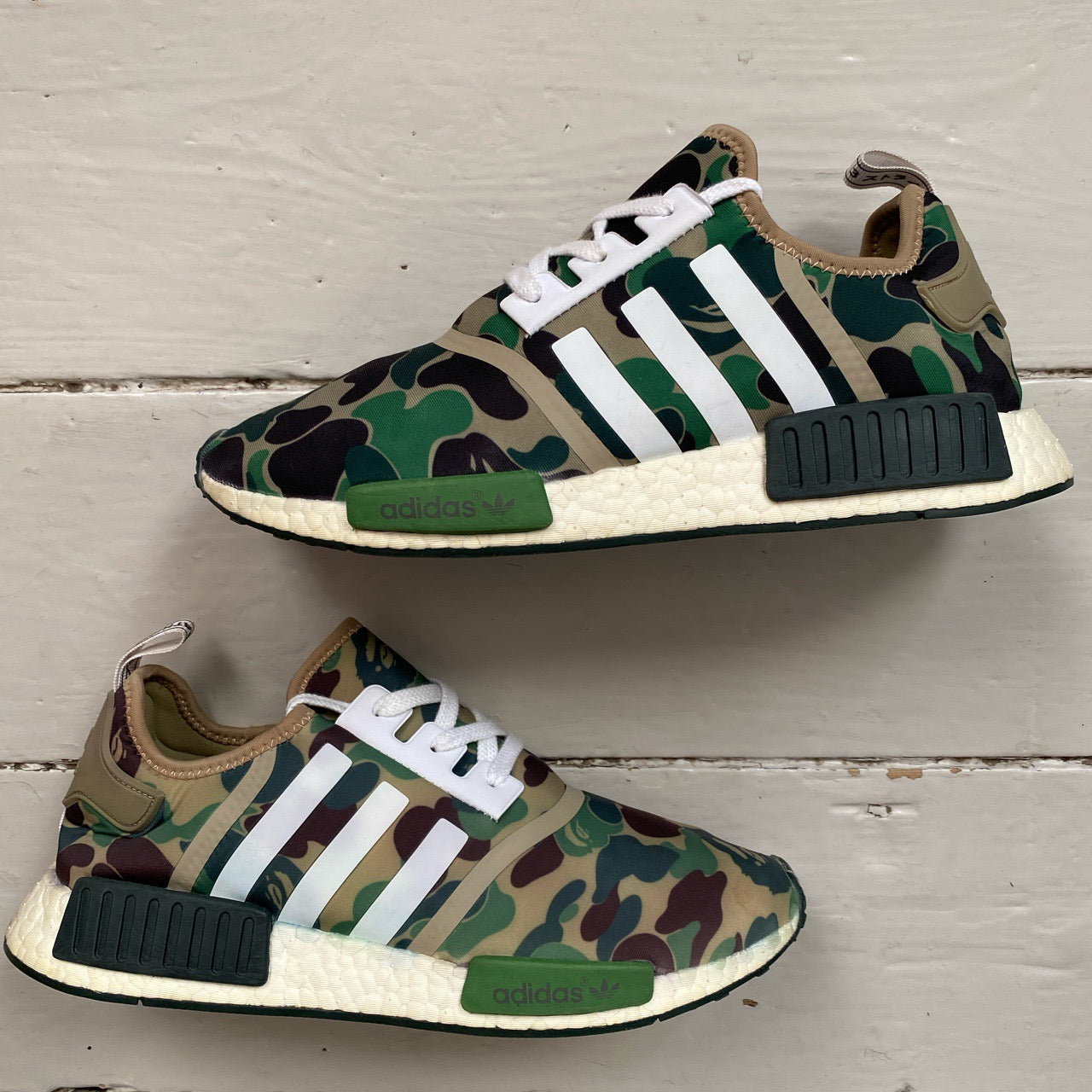 Adidas BAPE NMD Green Camouflage (UK 9)