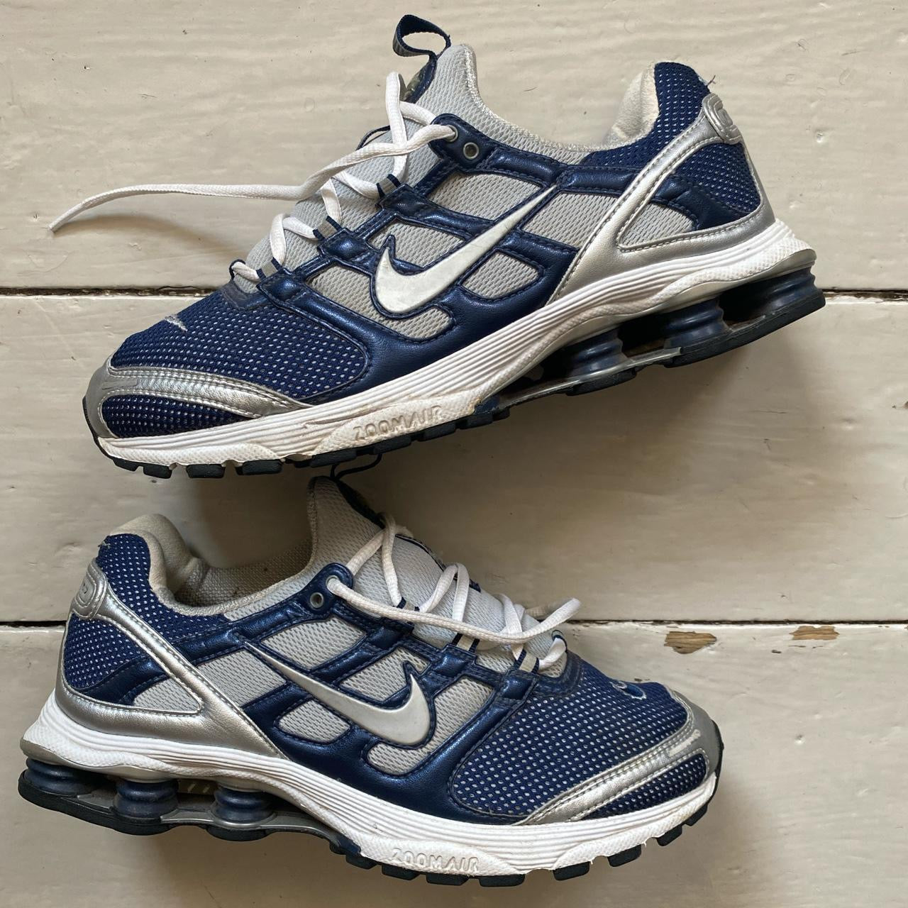 Nike Shox Navy Vintage (UK 8)