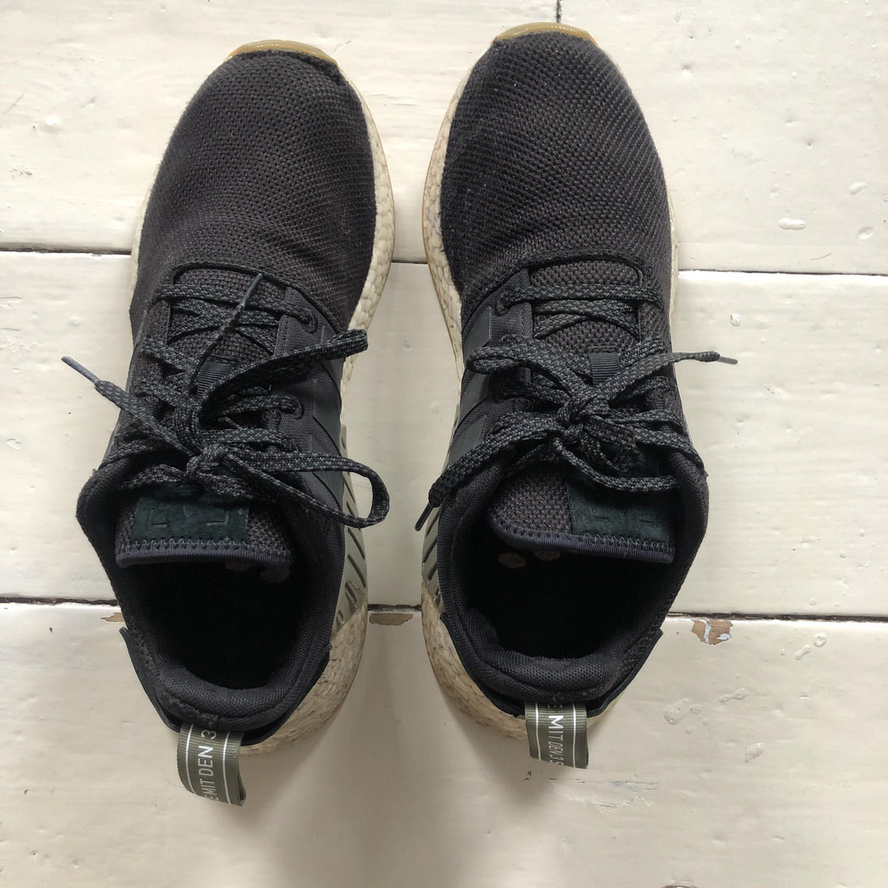 Adidas NMD Black and White (UK 8.5)
