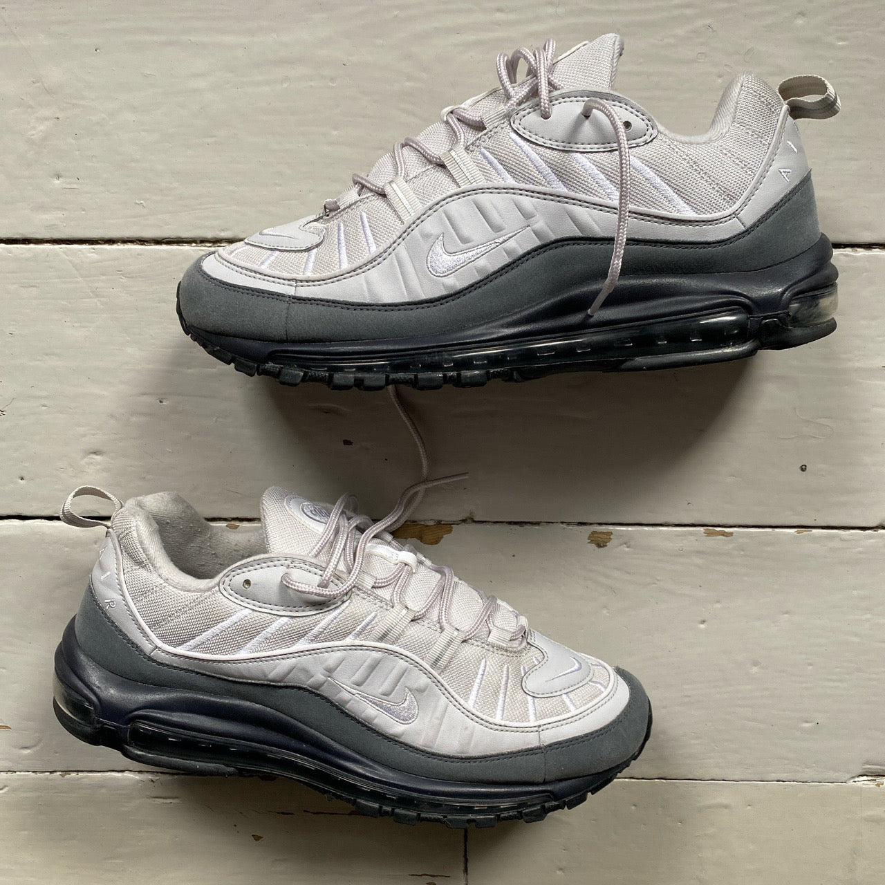 Nike Air Max 98 White and Grey (UK 11)