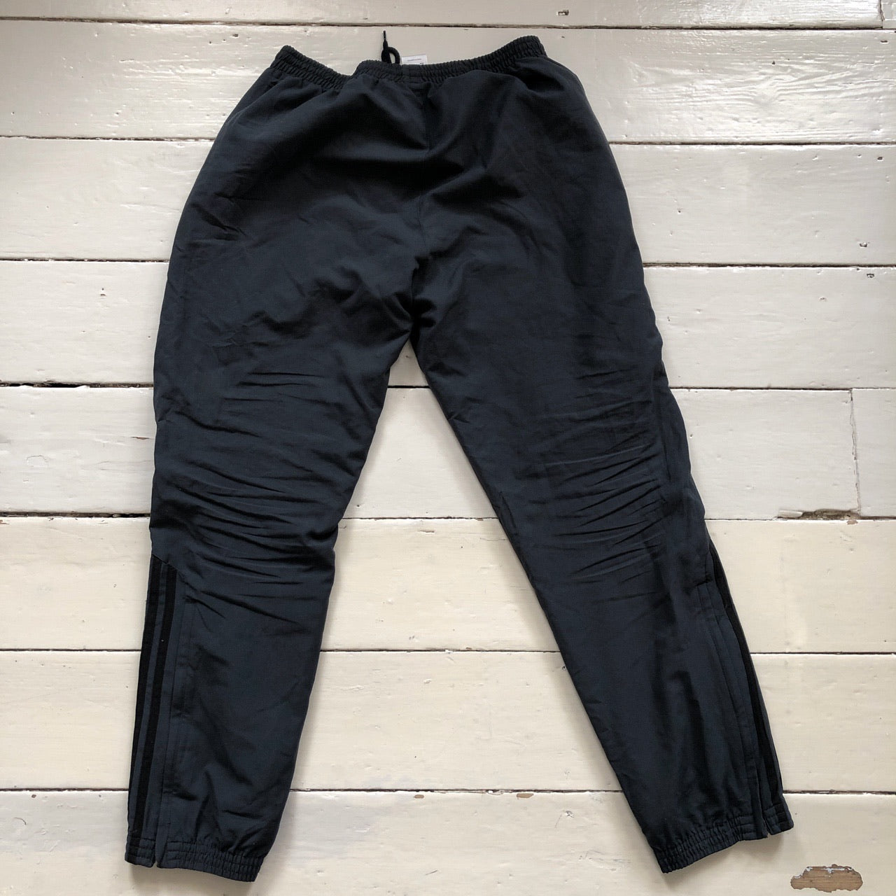 Adidas Navy Shell Bottoms (Medium)