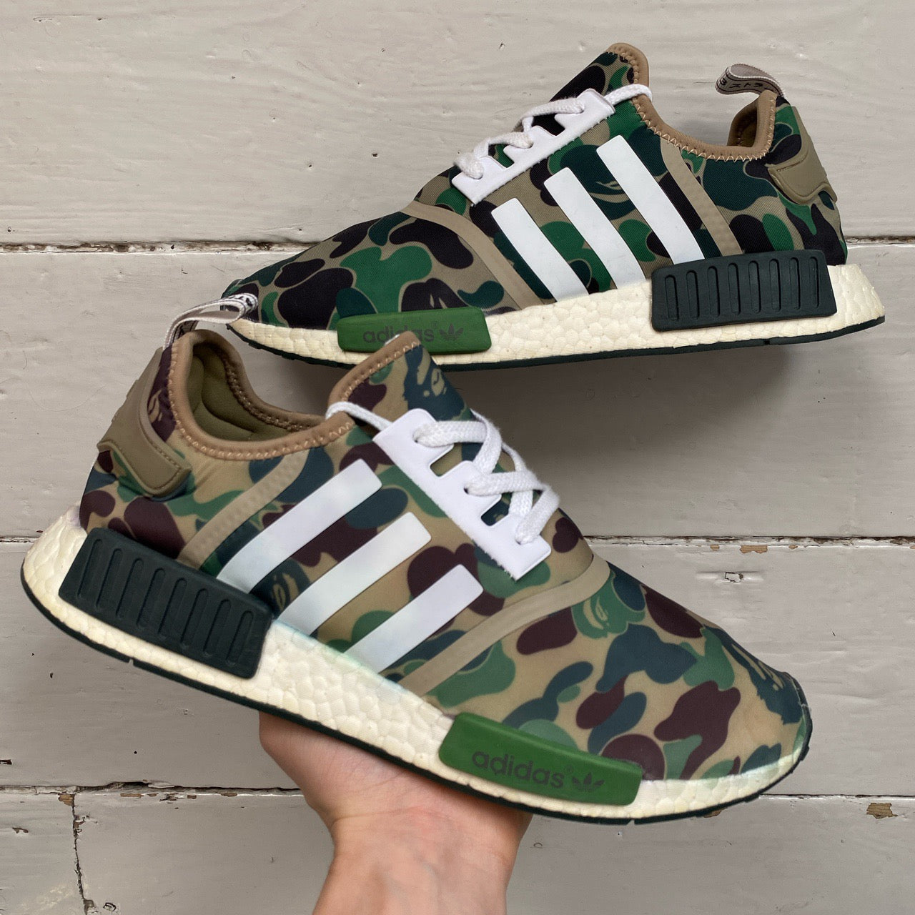 Adidas BAPE NMD Green Camouflage (UK 9)