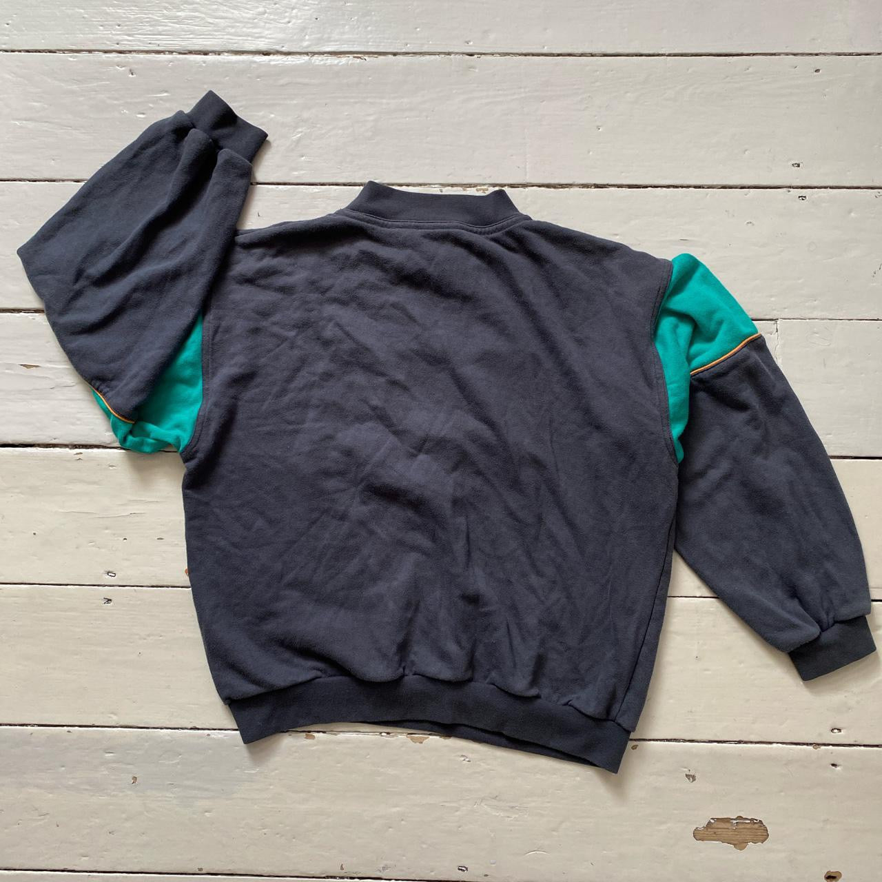 Nike Vintage Spellout Grey Jumper (Medium)