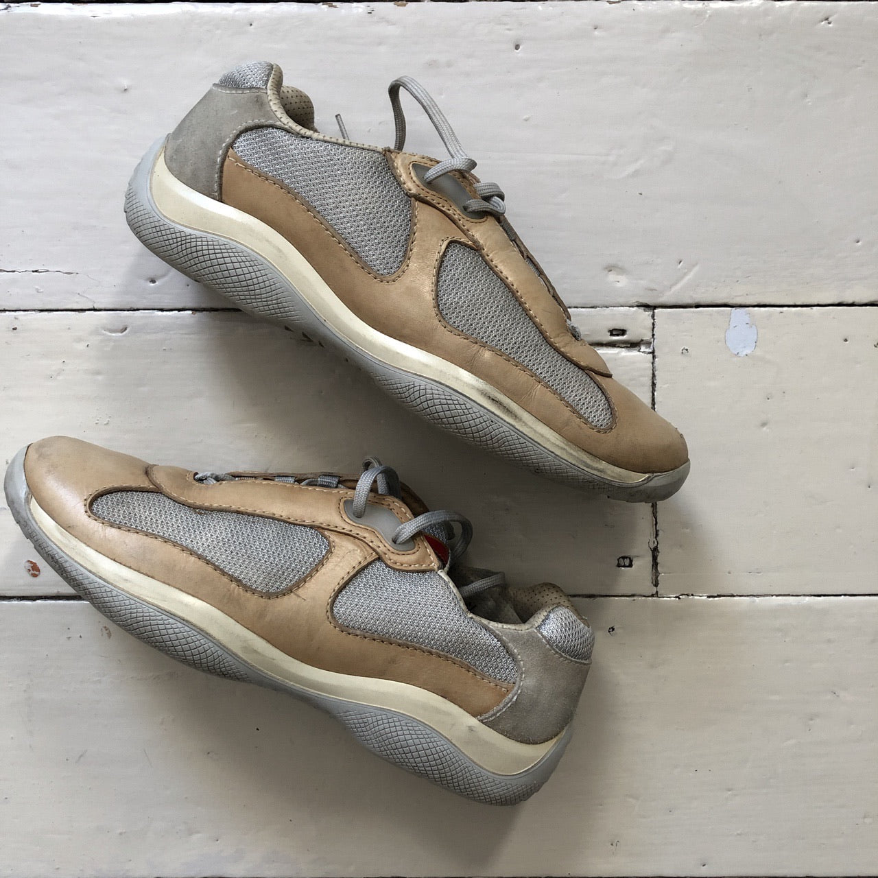 Prada Americas Cup Gold and Silver (UK 8.5)