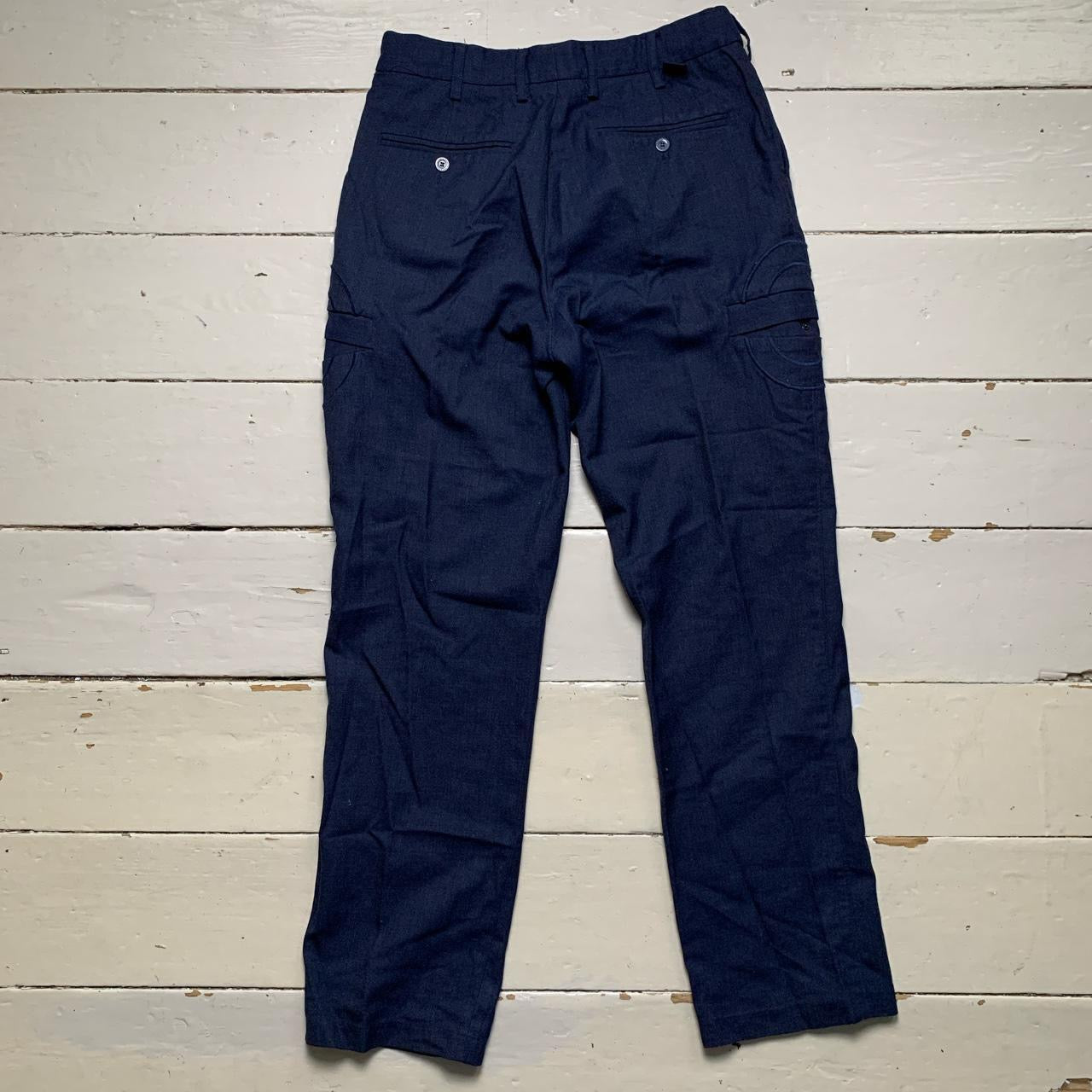 Utility Workwear Navy Trousers (32W)