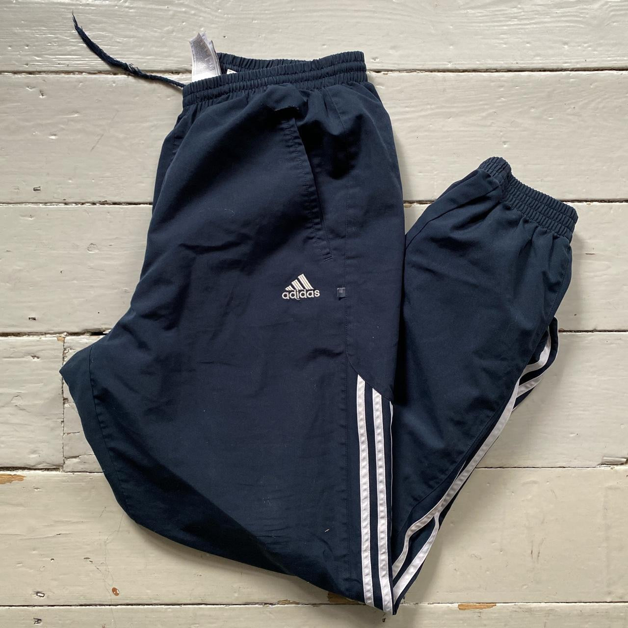 Adidas Navy Shell Bottoms (XL)