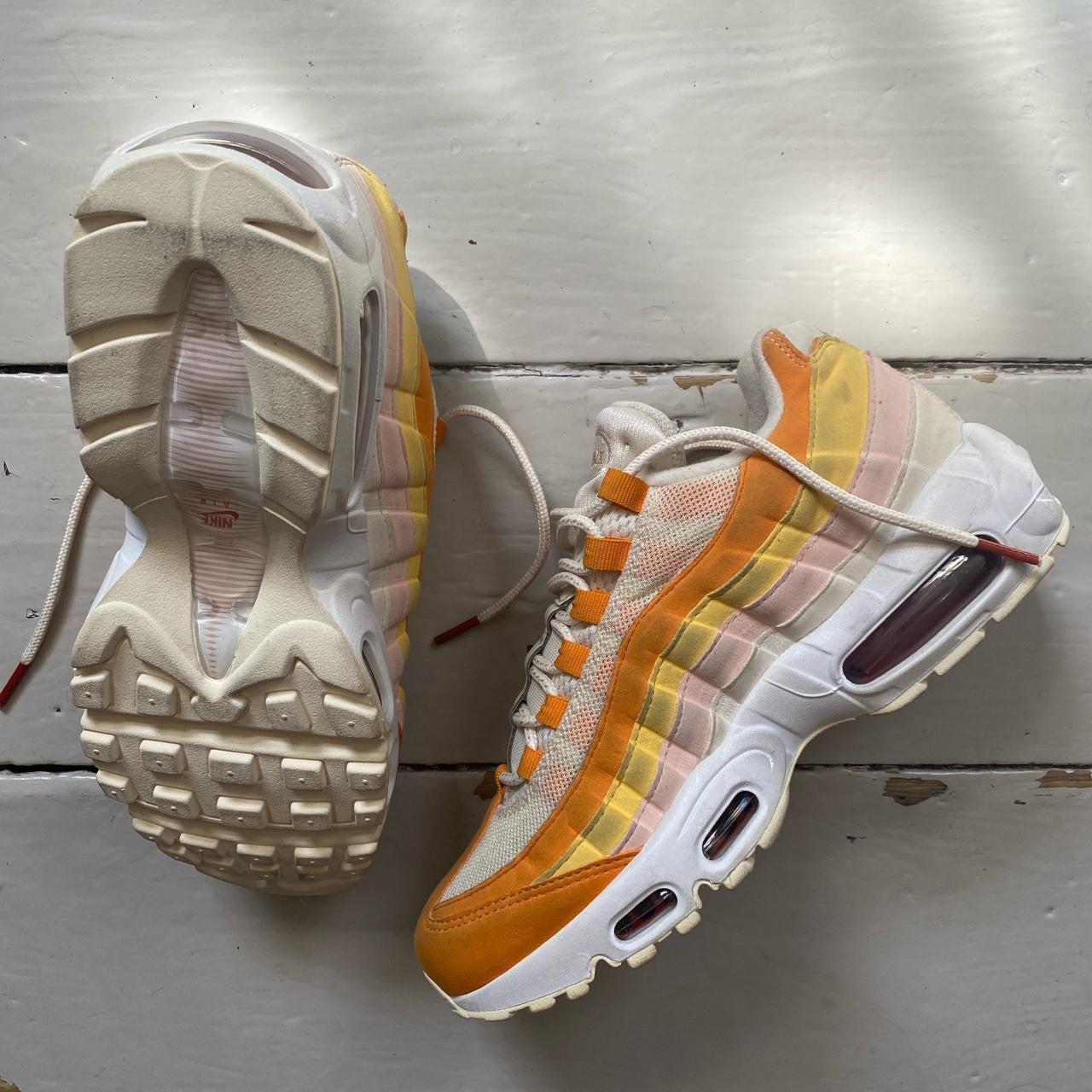 Nike Air Max 95 Ivory Firewood (UK 5.5)