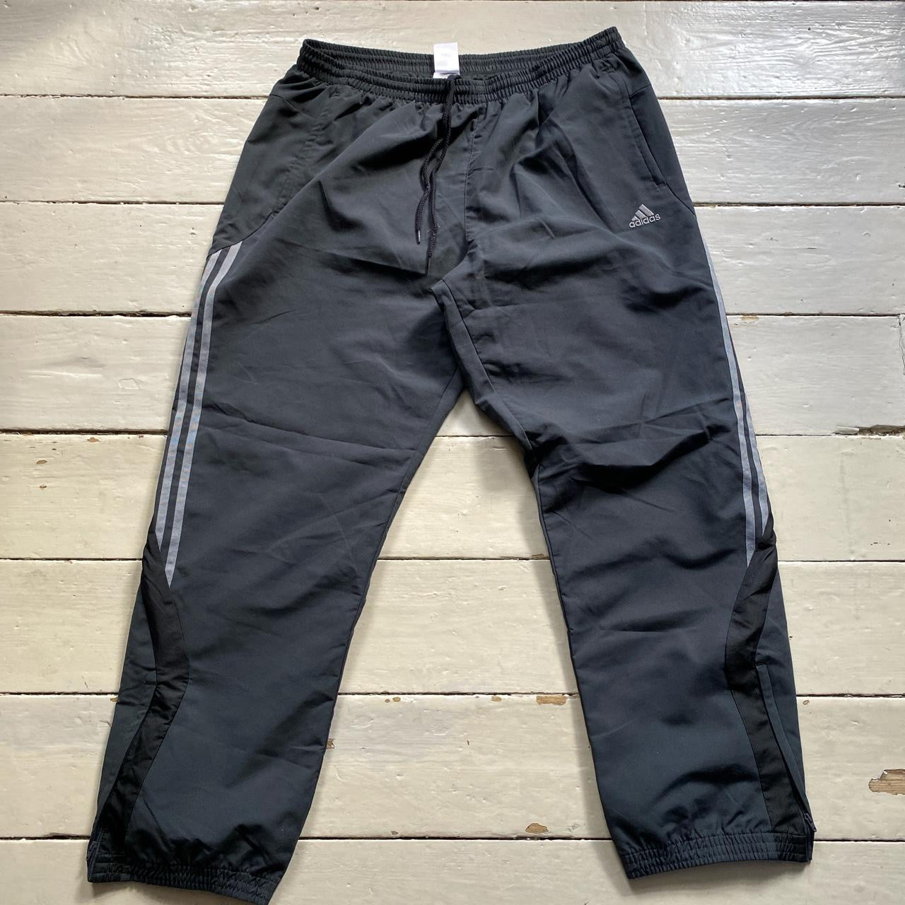 Adidas Grey Shell Bottoms (XXL)