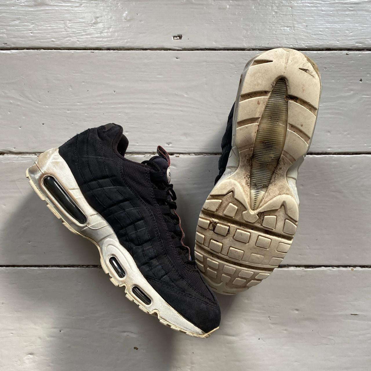 Nike Air Max 95 Black and White (UK 10)