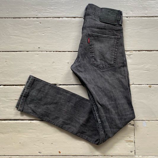 Levis 511 Charcoal Slim Jeans (30/32)