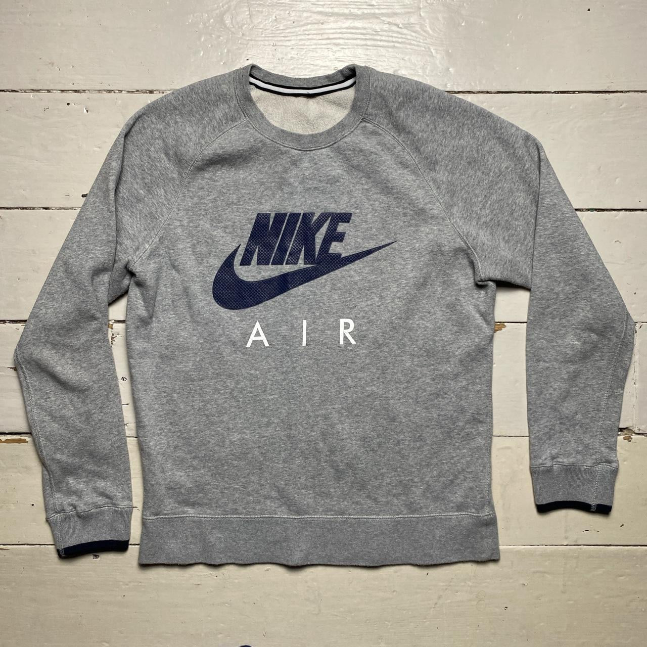 Nike air grey jumper sale