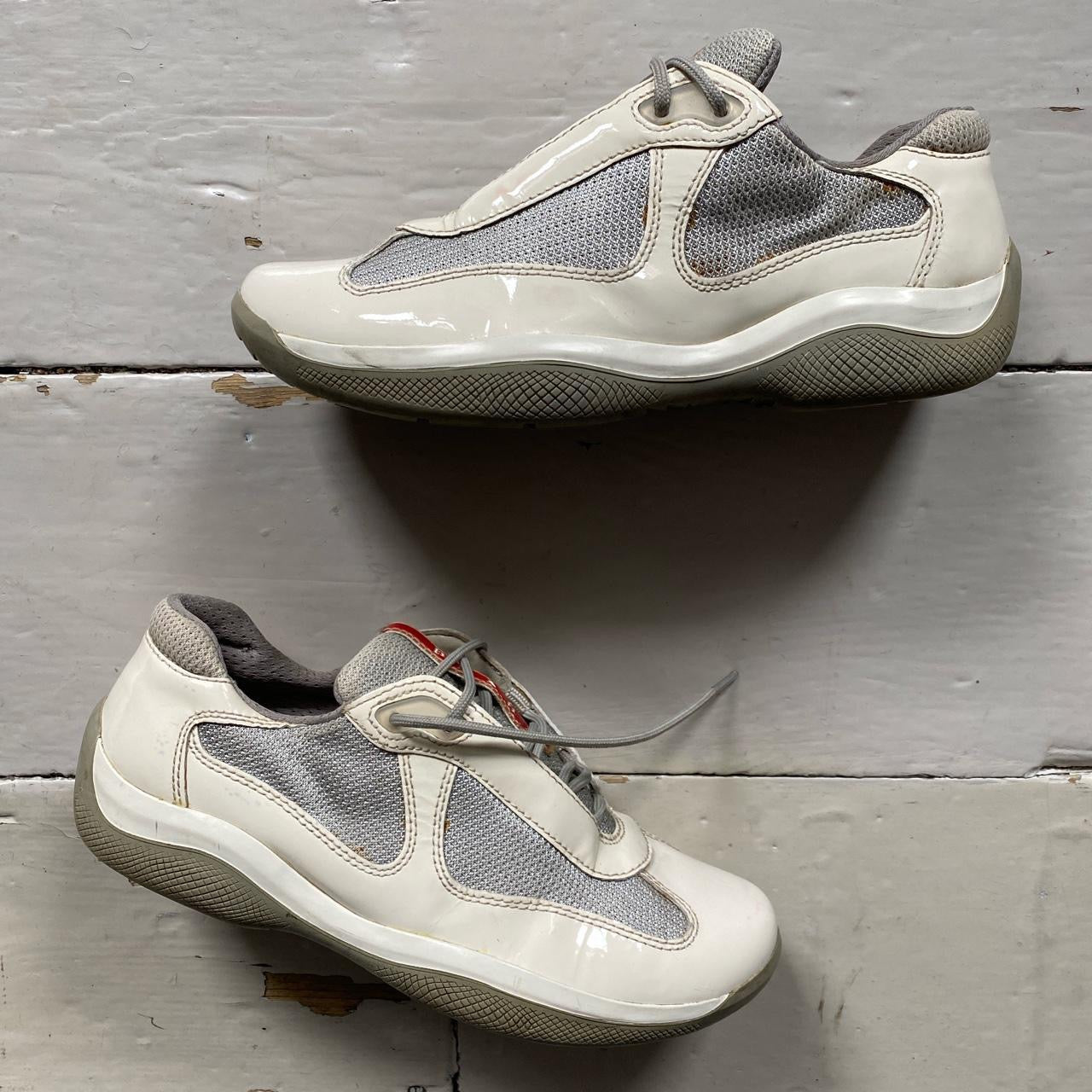 Prada Americas Cup White Patent (UK 4)