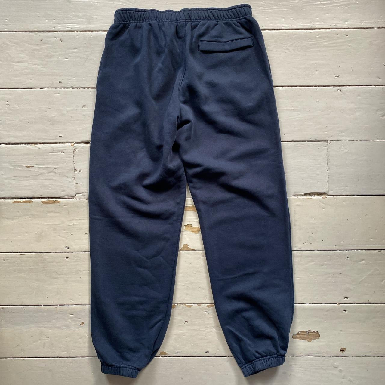 Nike Swoosh Navy Joggers (Large)