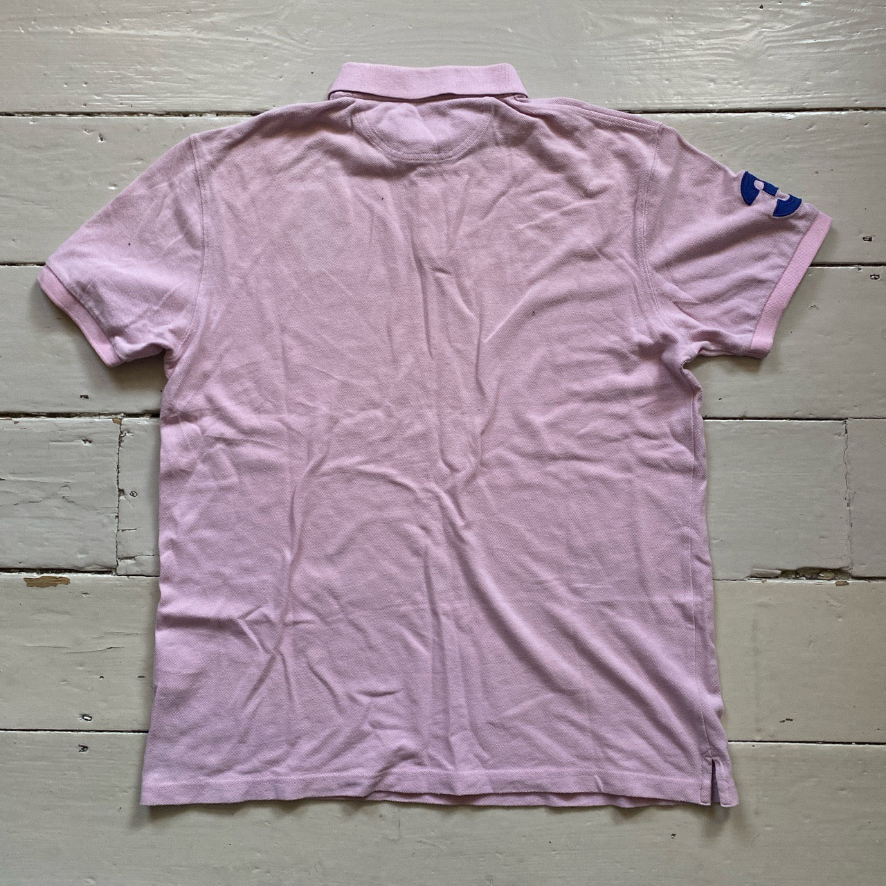 Hackett Pink Polo Shirt (Large)