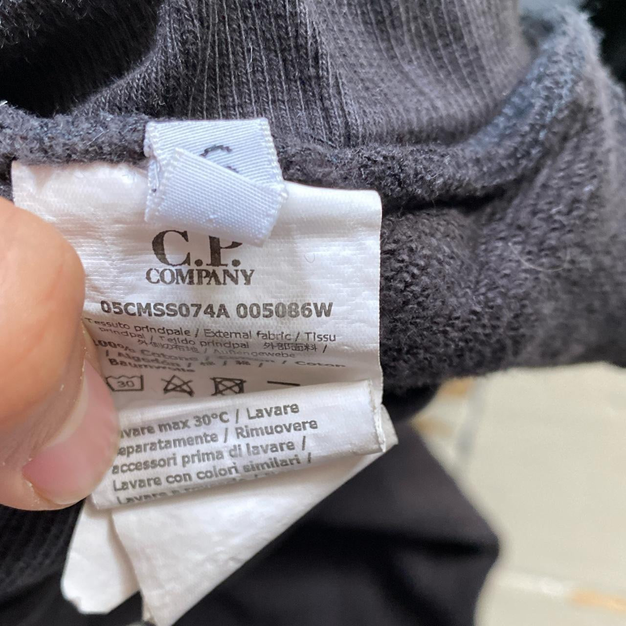 CP Company Black Cargo Joggers (Small)