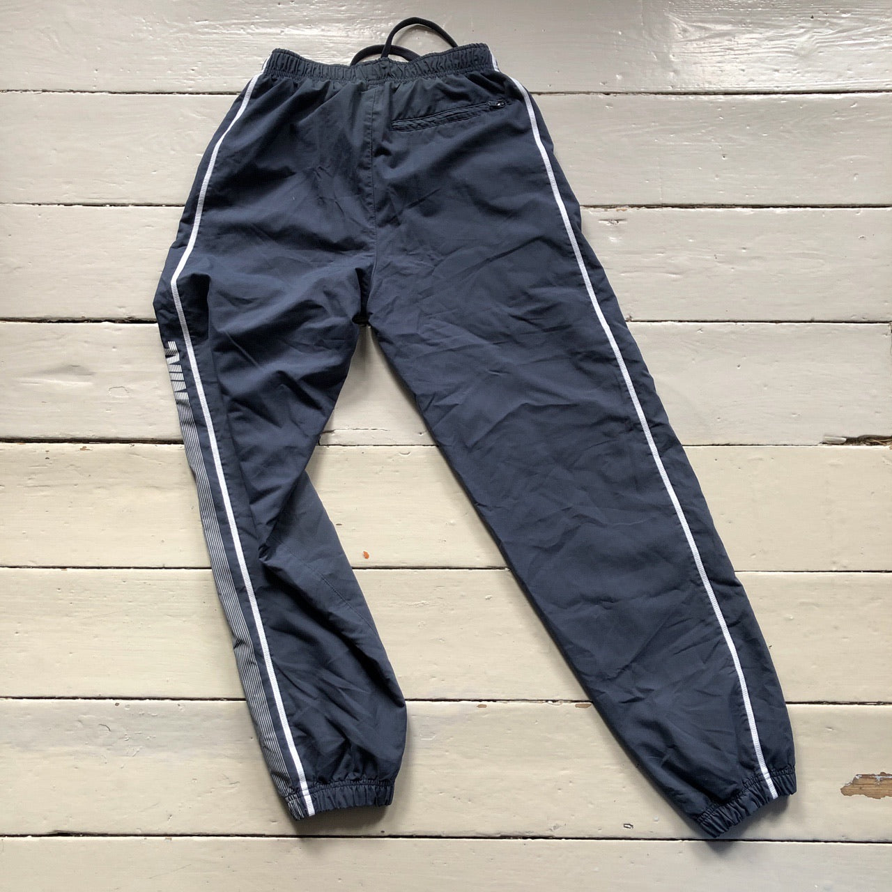 Nike Spell Out Shell Bottoms Grey (Small)