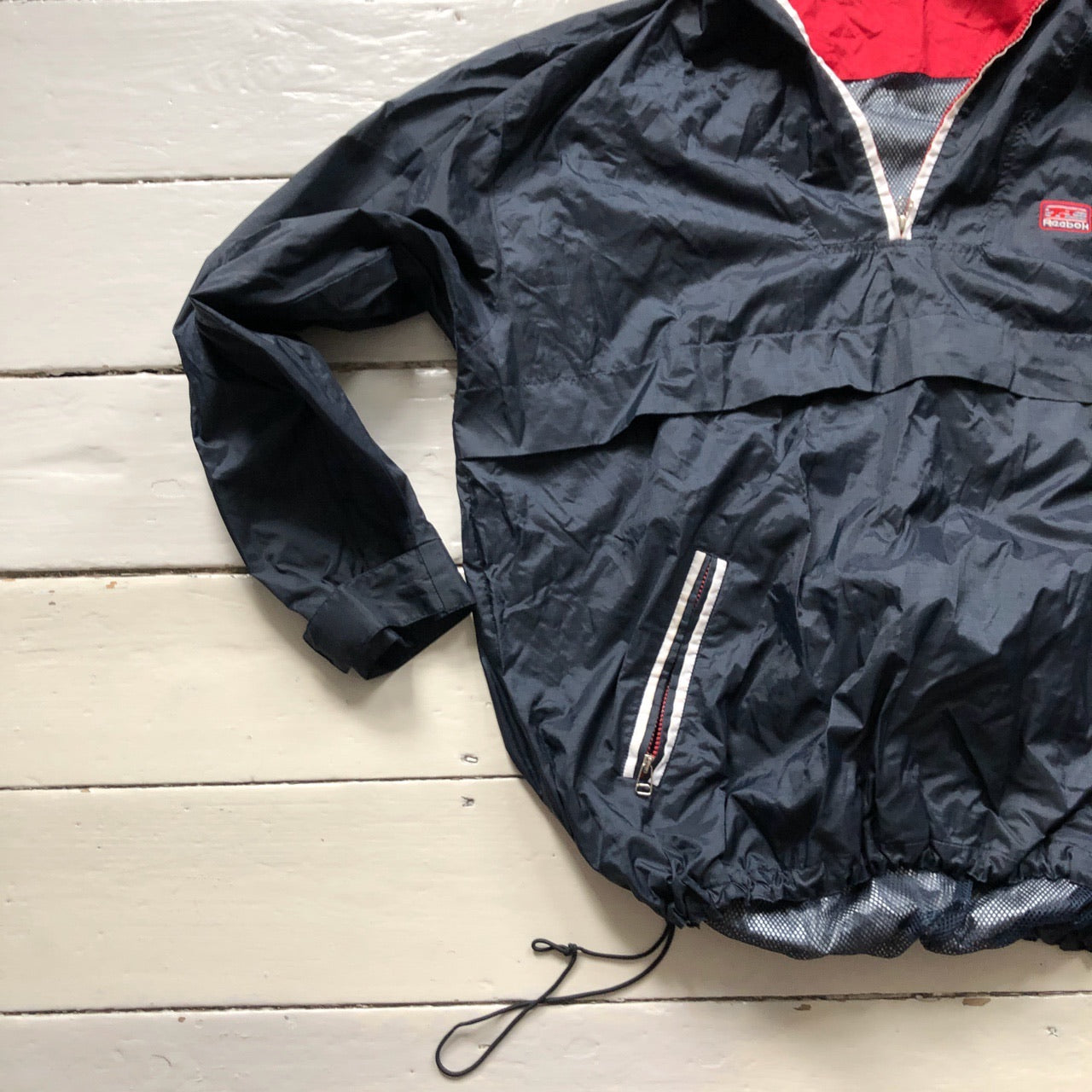 Reebok Vintage Quarter Zip Jacket (XL)