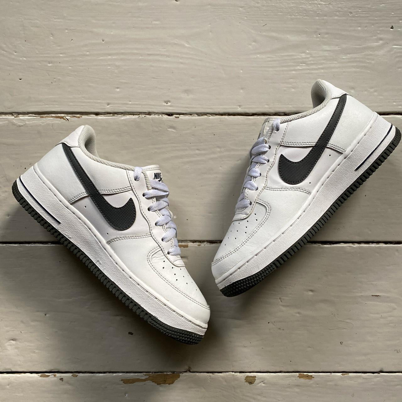 Nike Air Force 1 White and Grey (UK 5.5)