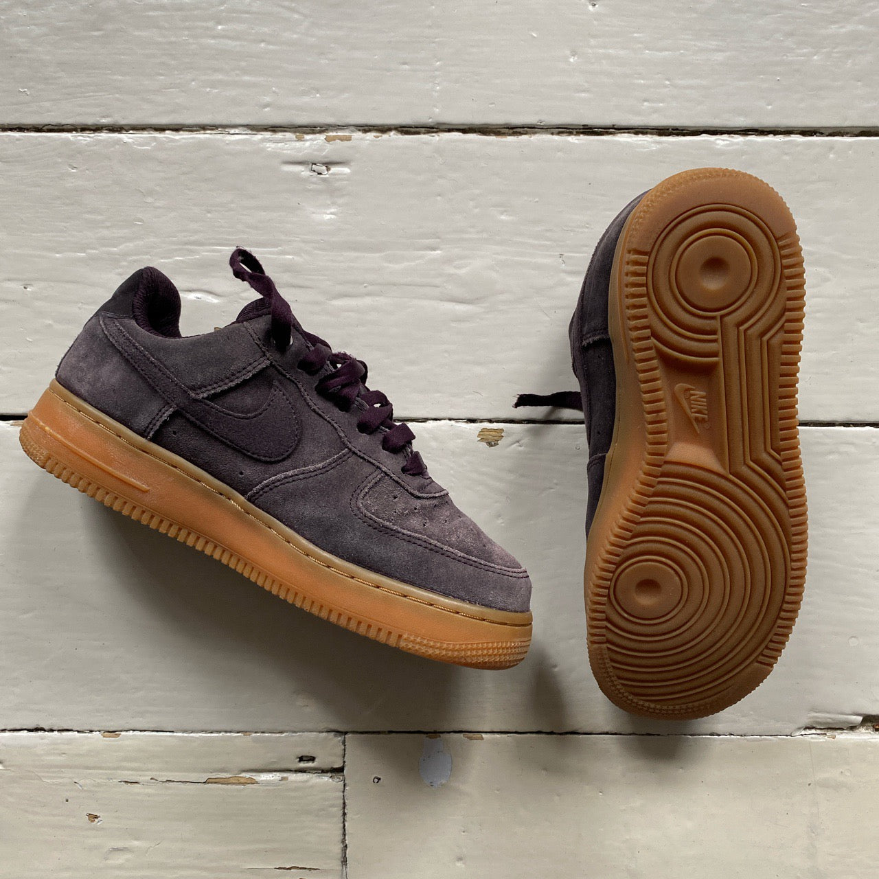 Nike Air Force 1 Purple Suede (UK 4)