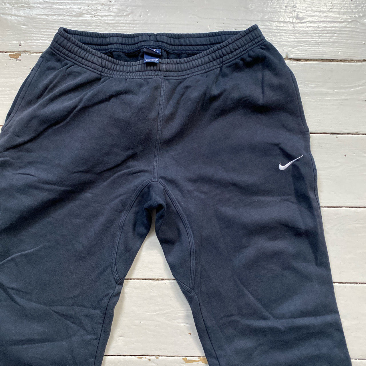 Nike Swoosh Navy Joggers (XL)