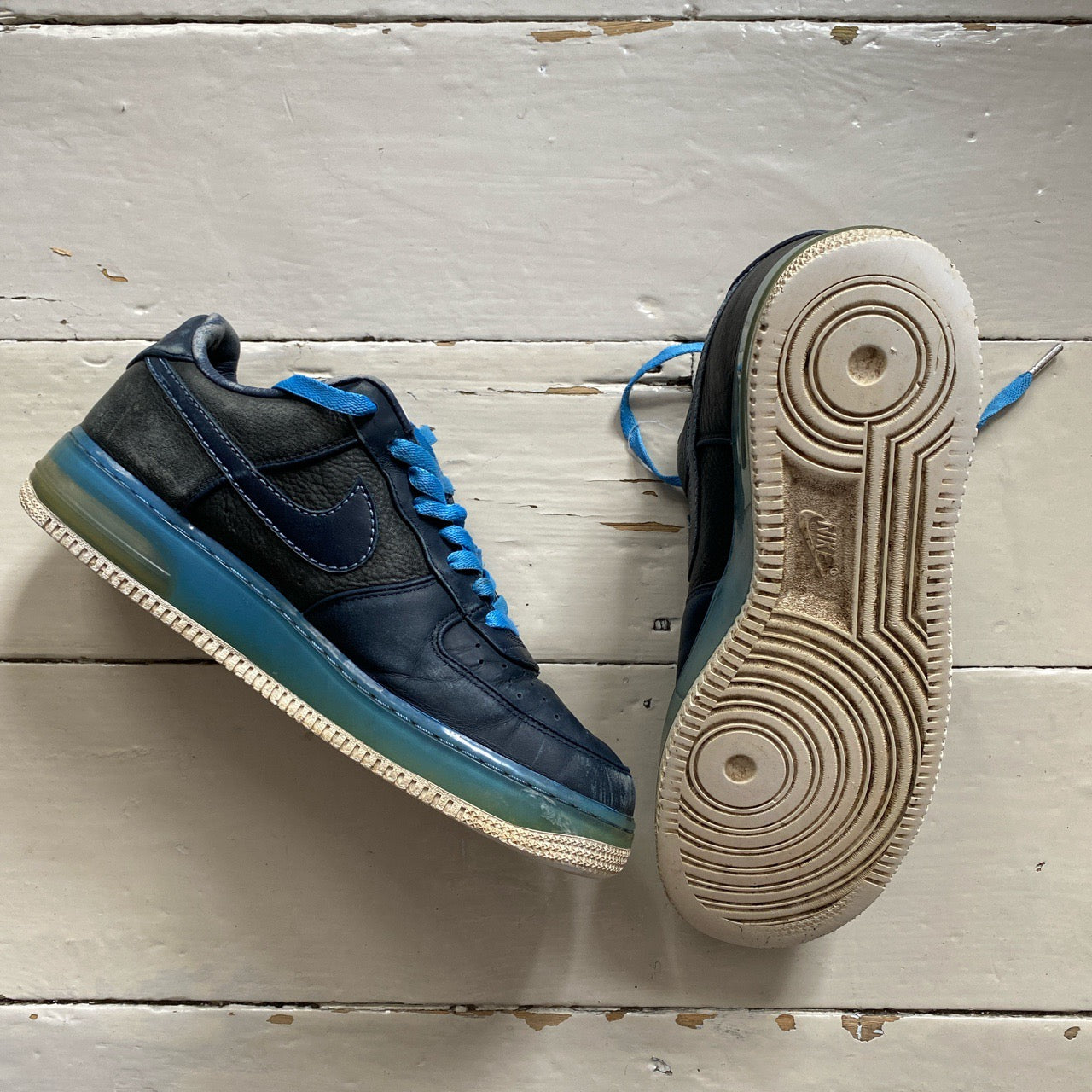 Nike Air Force 1 Vintage 2007 Blue Bubble (UK 9)