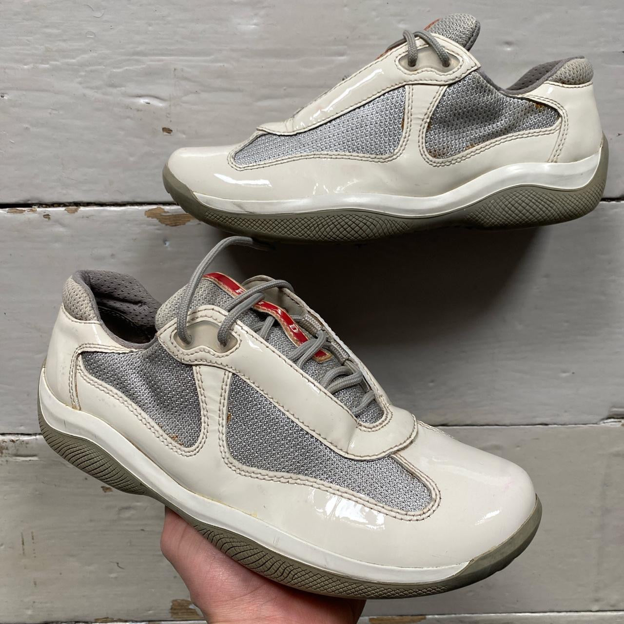Prada Americas Cup White Patent (UK 4)