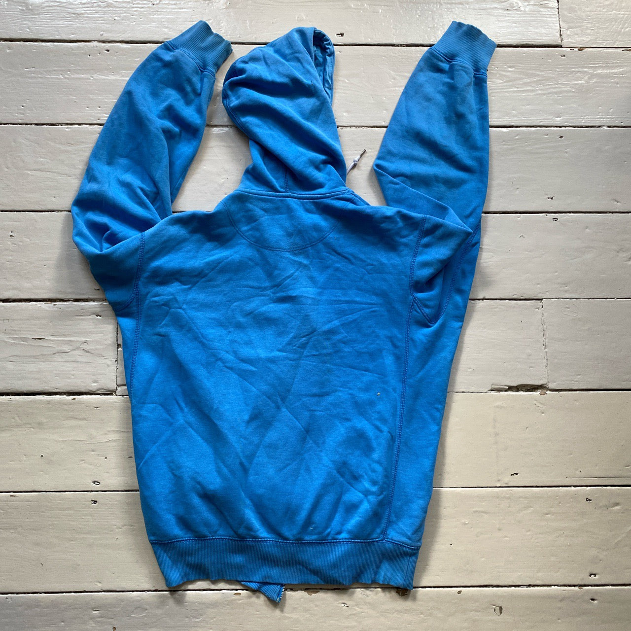 Nike Swoosh Light Blue Hoodie (Large)