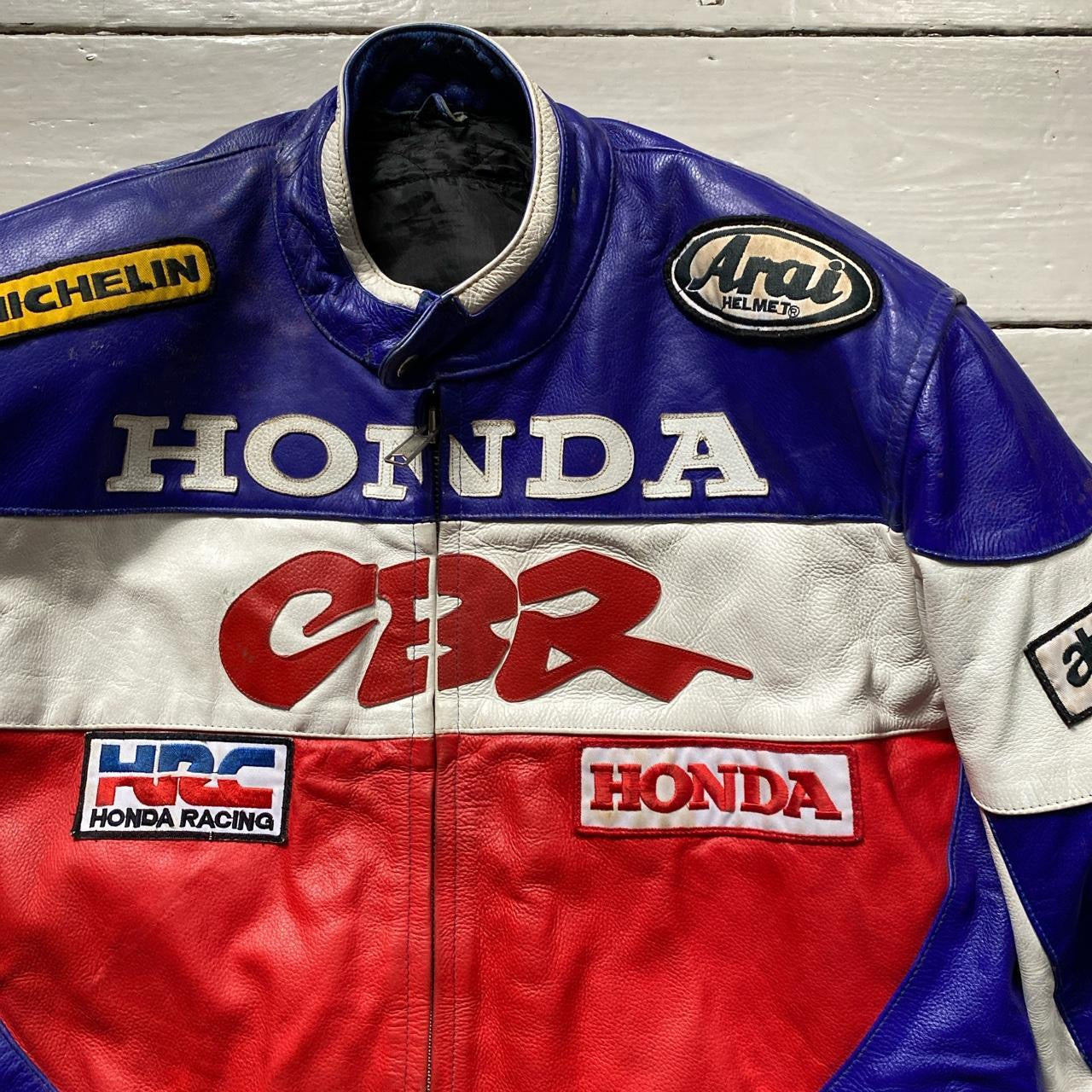 Honda Vintage Leather Jacket (XXL)