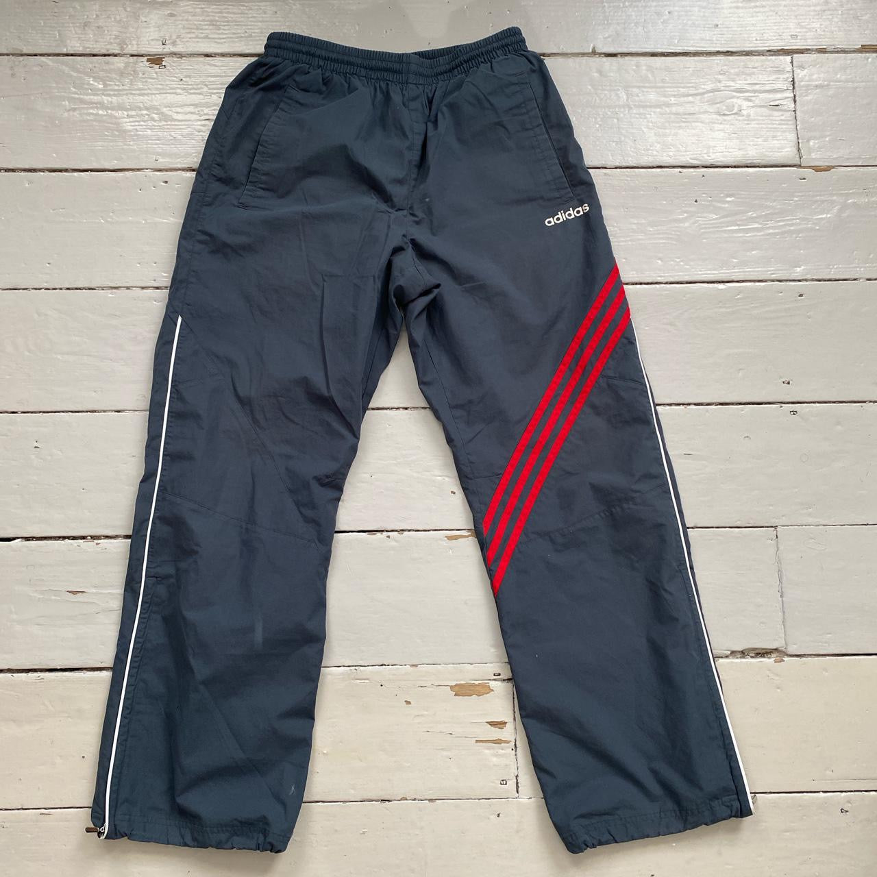 Adidas Grey Shell Bottoms (36W)