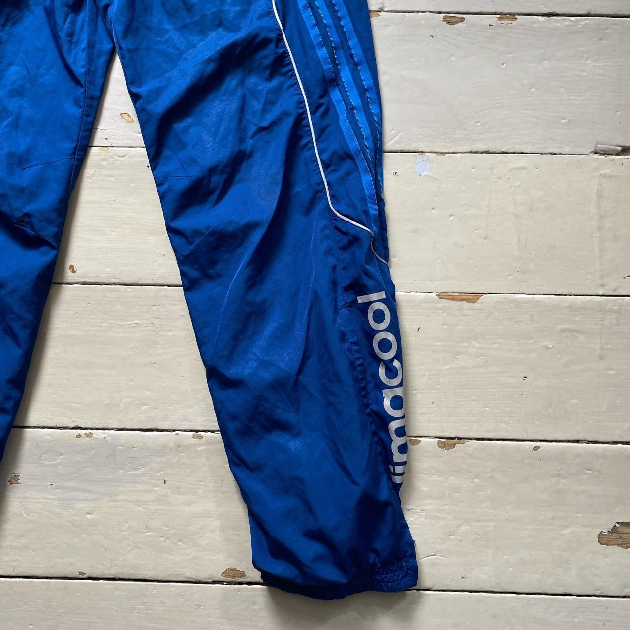 Adidas Blue Clima Cool Shell Bottoms (Medium)