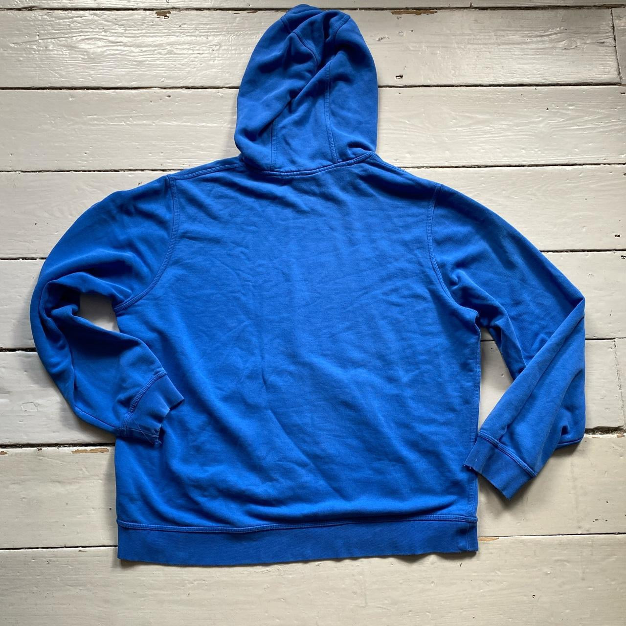 Nike Swoosh Blue Hoodie (XL)