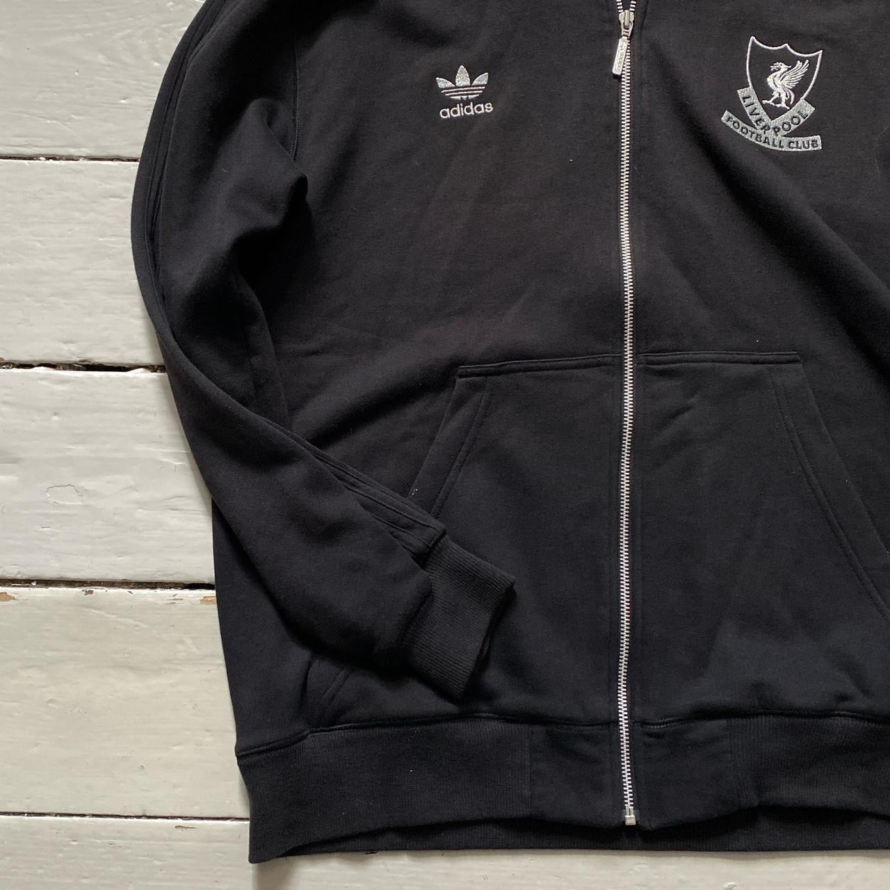 Adidas Liverpool FC Black Hoodie (XL)