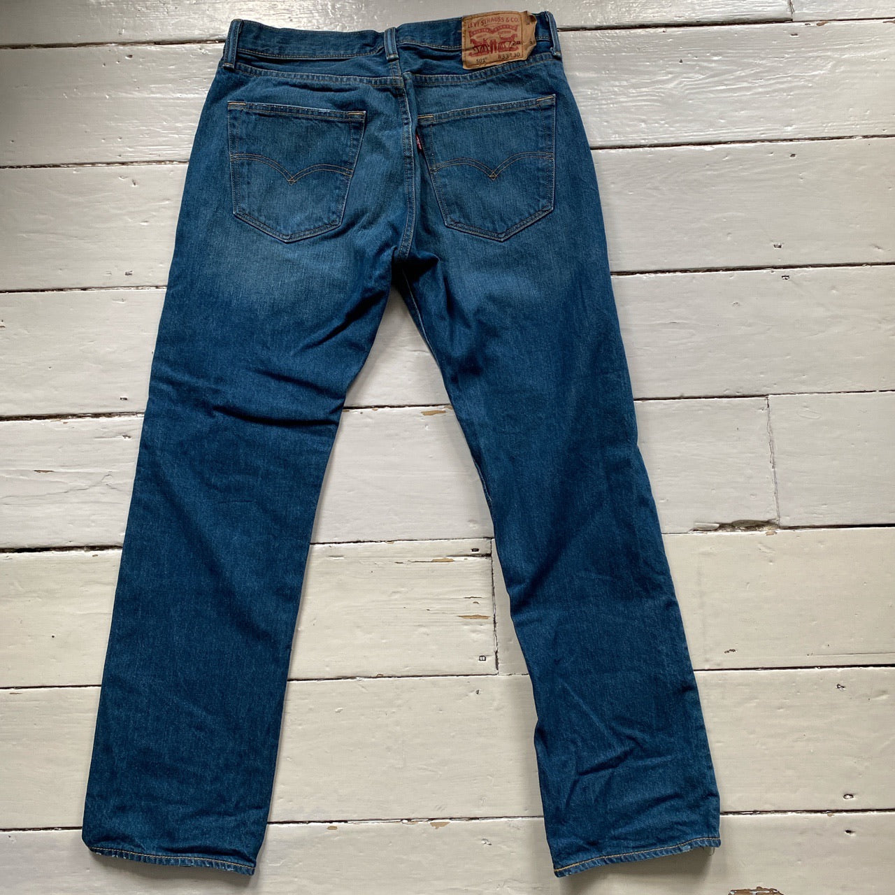 Levis 501 Stonewash Jeans (33/30)