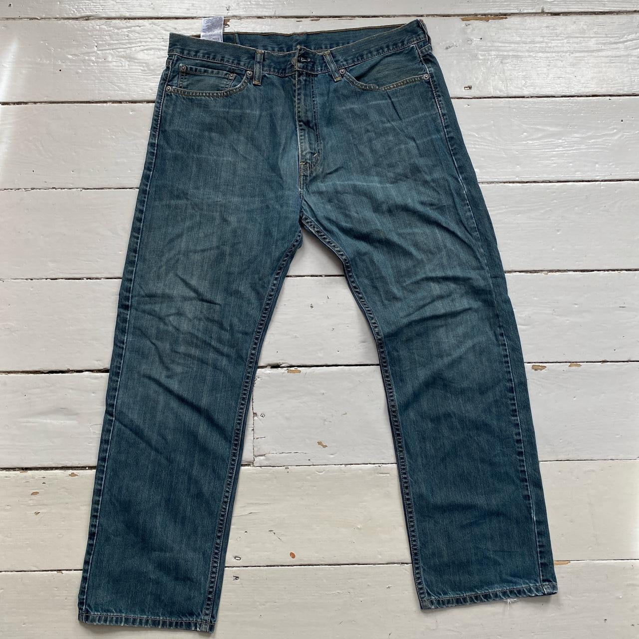 Levis 505 Blue Jeans (36/30)